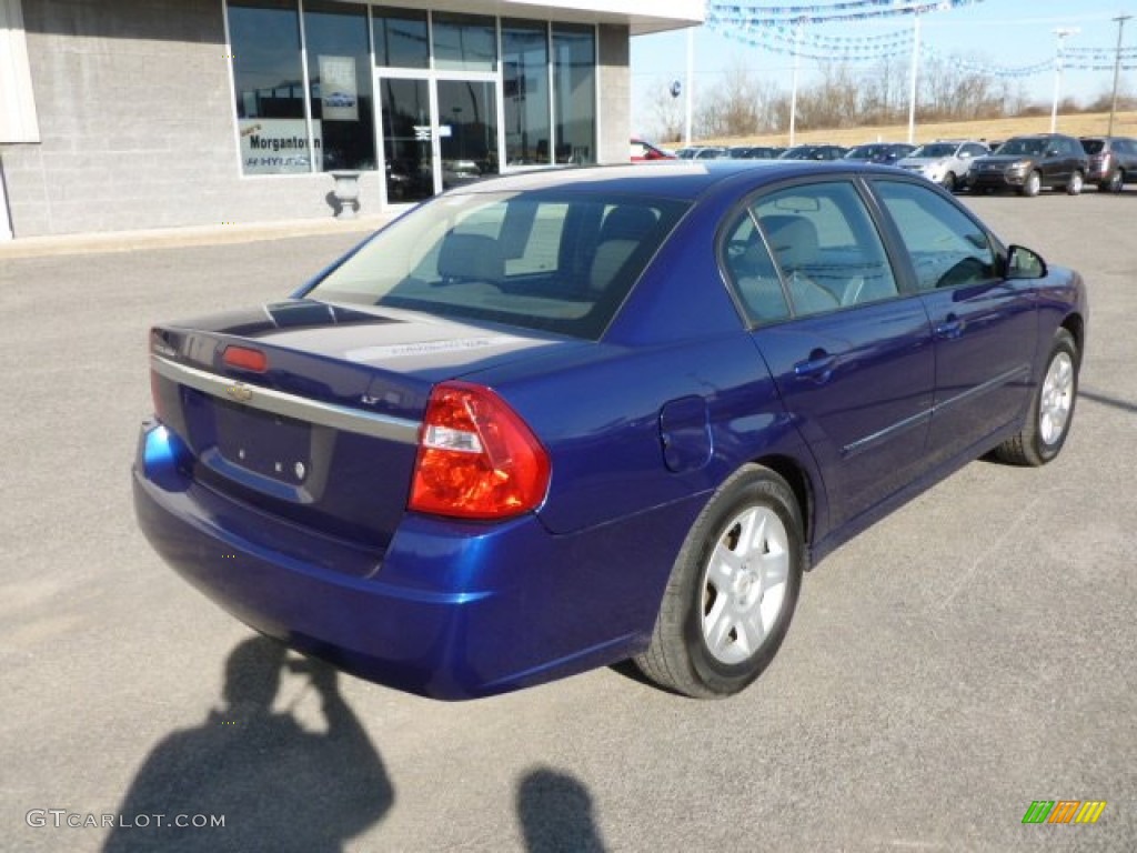 2006 Malibu LT Sedan - Laser Blue Metallic / Ebony Black photo #7