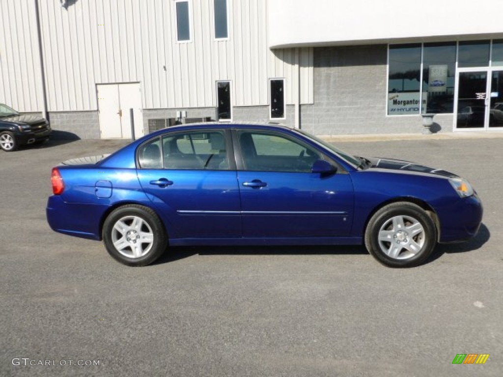 2006 Malibu LT Sedan - Laser Blue Metallic / Ebony Black photo #8