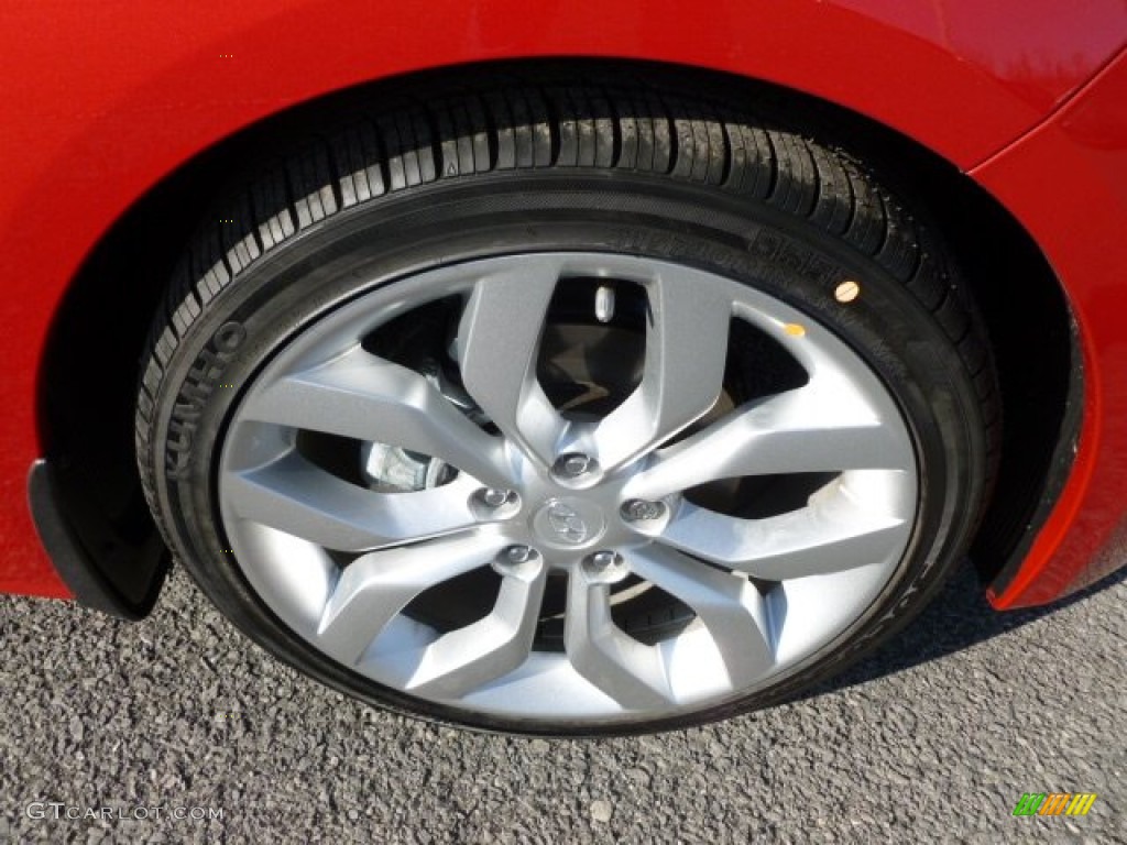 2012 Hyundai Veloster Standard Veloster Model Wheel Photo #60607615