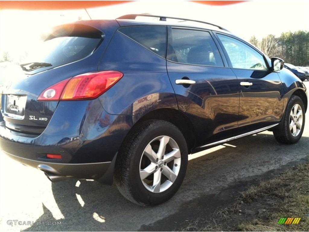 2009 Murano SL AWD - Deep Sapphire Metallic / Beige photo #5