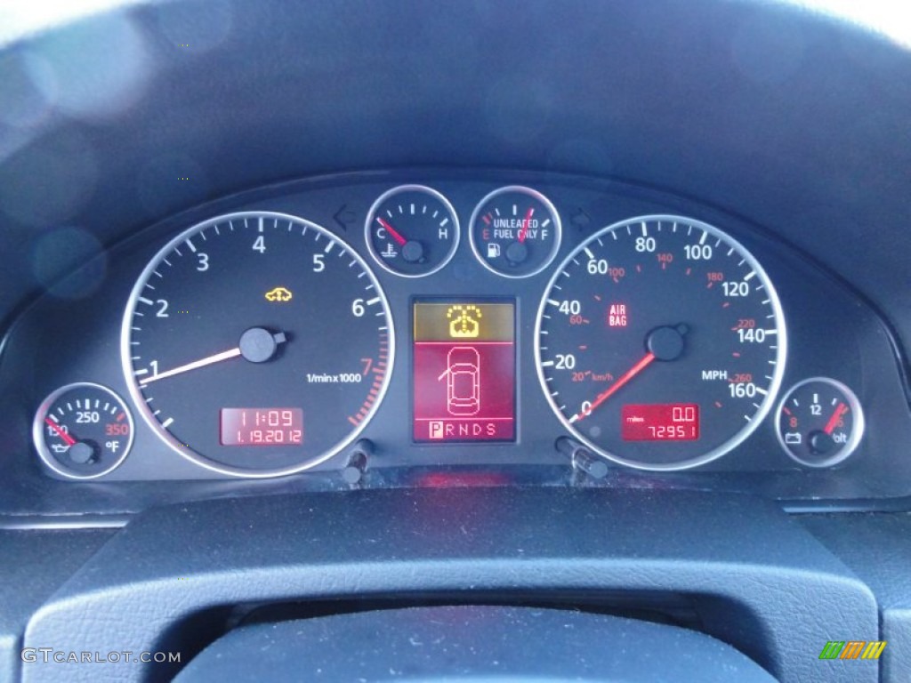 2005 Audi Allroad 2.7T quattro Gauges Photo #60609017