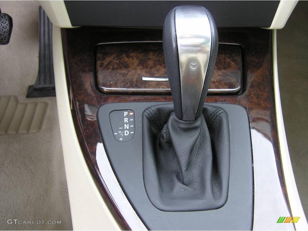 2007 3 Series 328i Coupe - Jet Black / Cream Beige photo #24