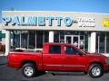 2008 Inferno Red Crystal Pearl Dodge Dakota SLT Crew Cab  photo #1