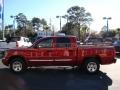 2008 Inferno Red Crystal Pearl Dodge Dakota SLT Crew Cab  photo #5