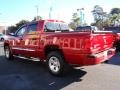 2008 Inferno Red Crystal Pearl Dodge Dakota SLT Crew Cab  photo #6