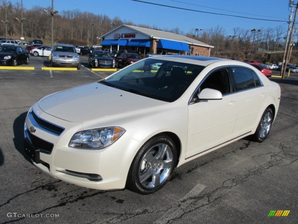 White Diamond Tricoat 2011 Chevrolet Malibu LT Exterior Photo #60609314