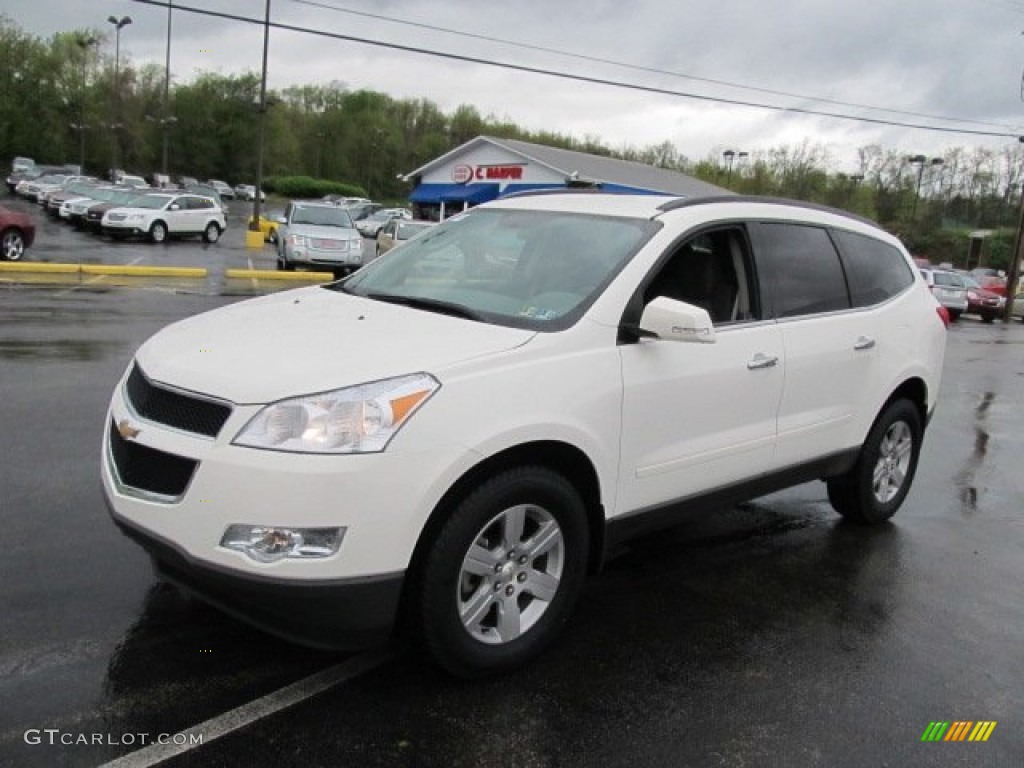 White 2011 Chevrolet Traverse LT AWD Exterior Photo #60609738