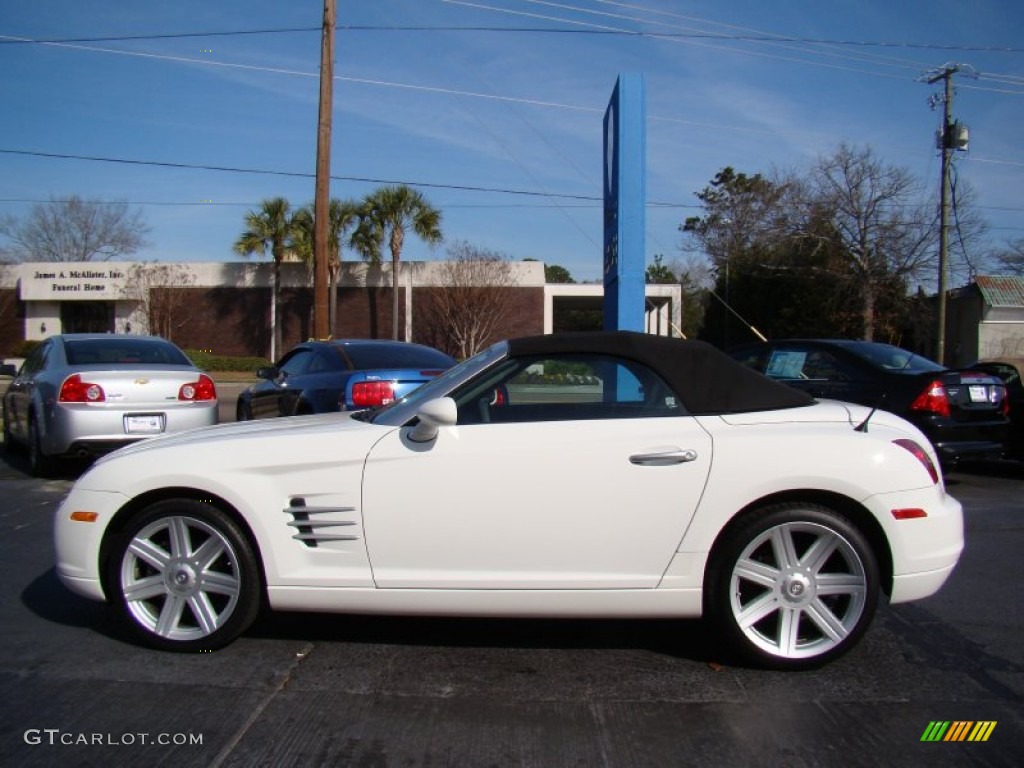 Alabaster White 2006 Chrysler Crossfire Limited Roadster Exterior Photo #60609944