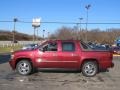 2009 Deep Ruby Red Metallic Chevrolet Avalanche LTZ 4x4  photo #6