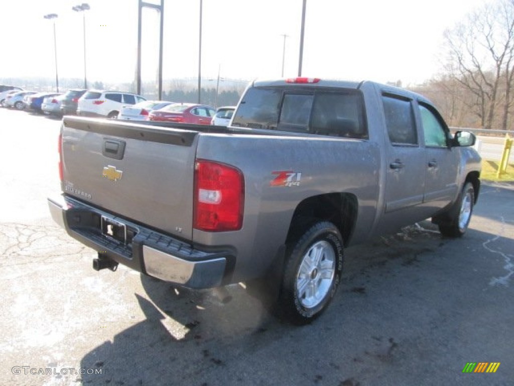 2008 Silverado 1500 LT Crew Cab 4x4 - Graystone Metallic / Ebony photo #10