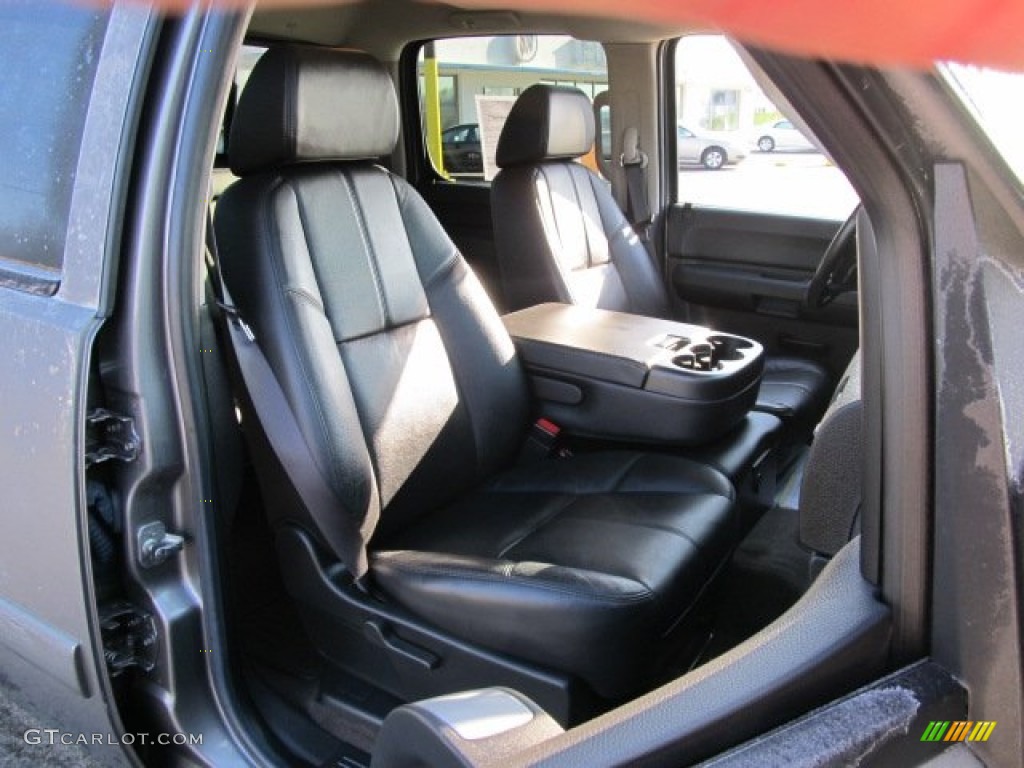 2008 Silverado 1500 LT Crew Cab 4x4 - Graystone Metallic / Ebony photo #13