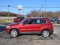 2009 Wild Cherry Metallic Volkswagen Tiguan SE 4Motion  photo #7