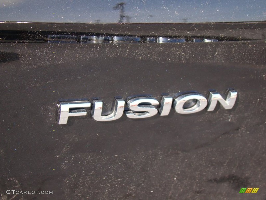 2010 Fusion SEL V6 - Tuxedo Black Metallic / Camel photo #35