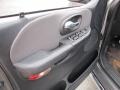 2002 Ford F150 Black/Grey Interior Door Panel Photo