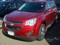 2012 Cardinal Red Metallic Chevrolet Equinox LT AWD  photo #1