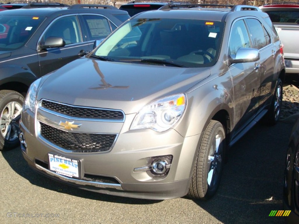 2012 Equinox LTZ AWD - Mocha Steel Metallic / Jet Black photo #1