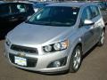 Silver Ice Metallic - Sonic LTZ Hatch Photo No. 1