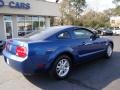 2007 Vista Blue Metallic Ford Mustang V6 Deluxe Coupe  photo #8