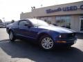 2007 Vista Blue Metallic Ford Mustang V6 Deluxe Coupe  photo #25