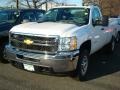 2012 Summit White Chevrolet Silverado 3500HD LS Regular Cab 4x4  photo #1