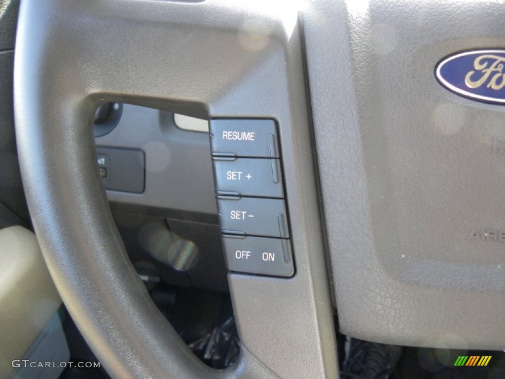 2010 F150 XLT SuperCrew - Dark Blue Pearl Metallic / Tan photo #20