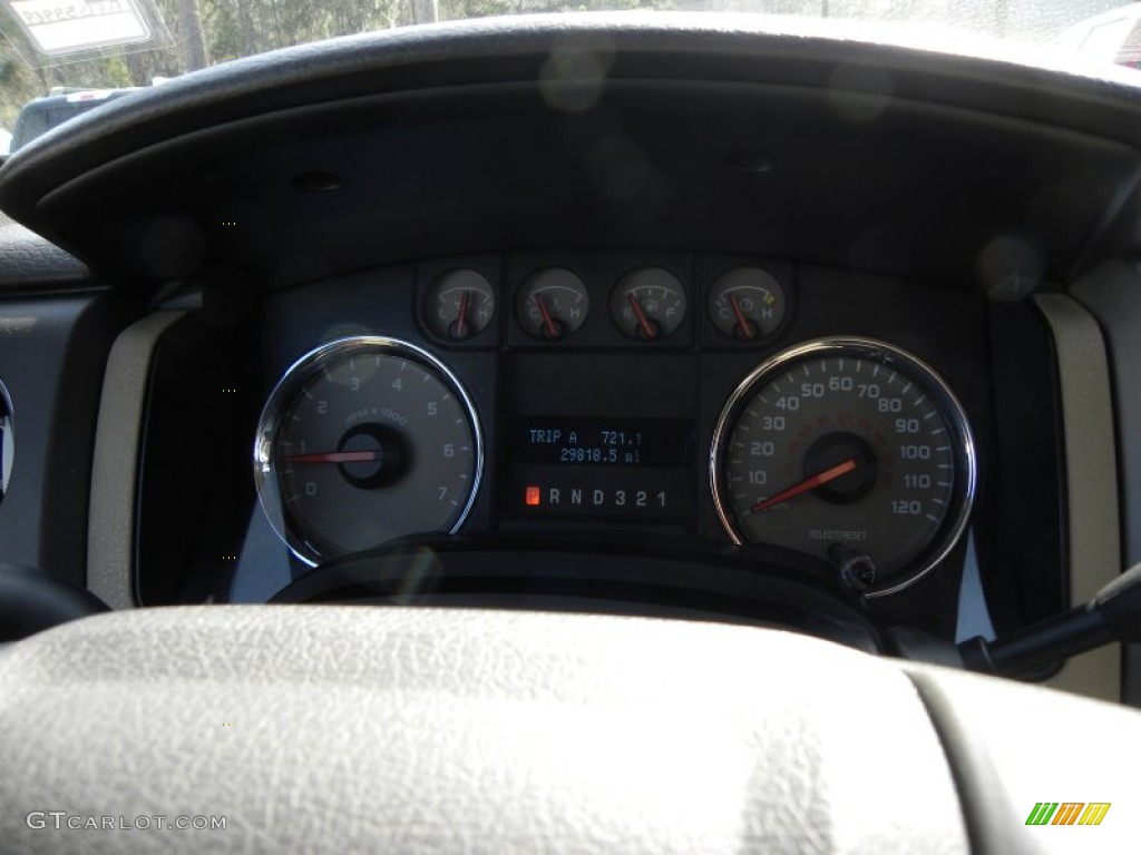2010 F150 XLT SuperCrew - Dark Blue Pearl Metallic / Tan photo #21