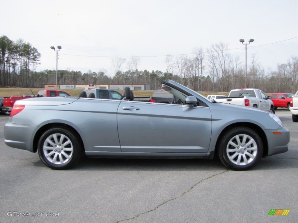 Silver Steel Metallic 2010 Chrysler Sebring Touring Convertible Exterior Photo #60615665