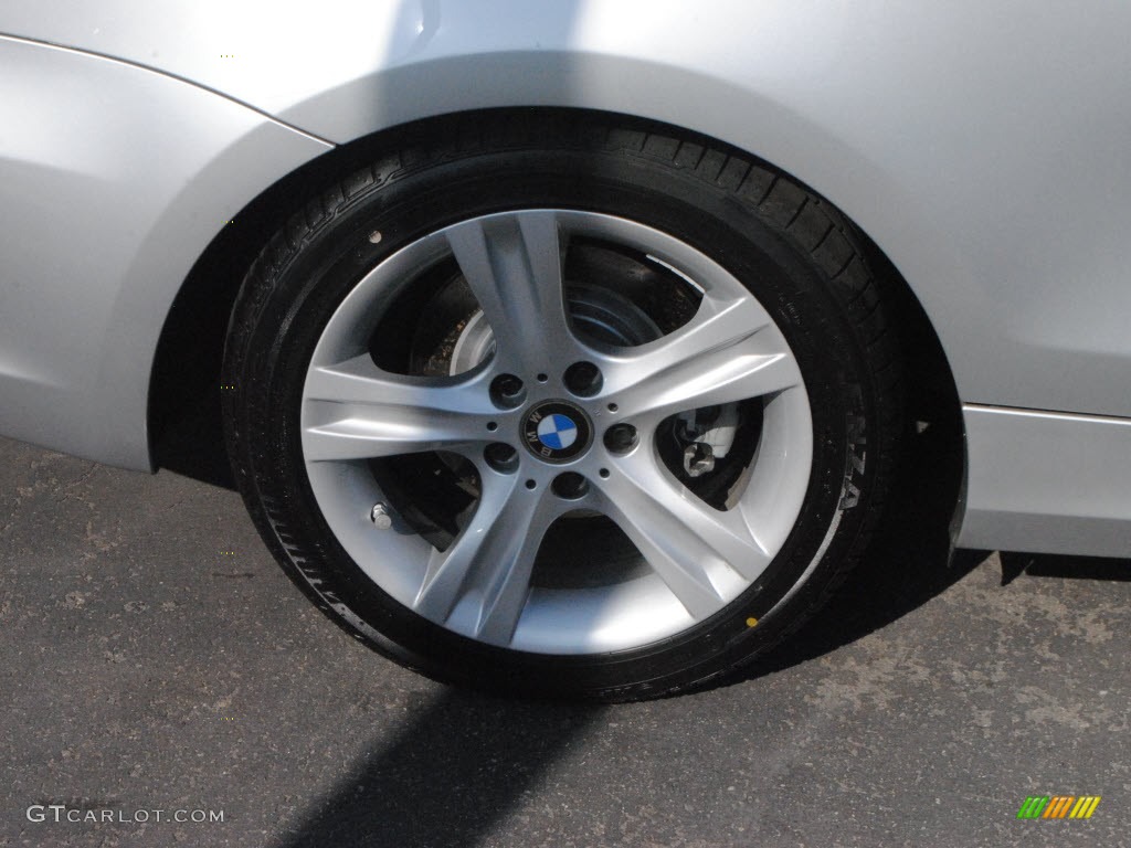 2008 1 Series 128i Convertible - Titanium Silver Metallic / Grey photo #5