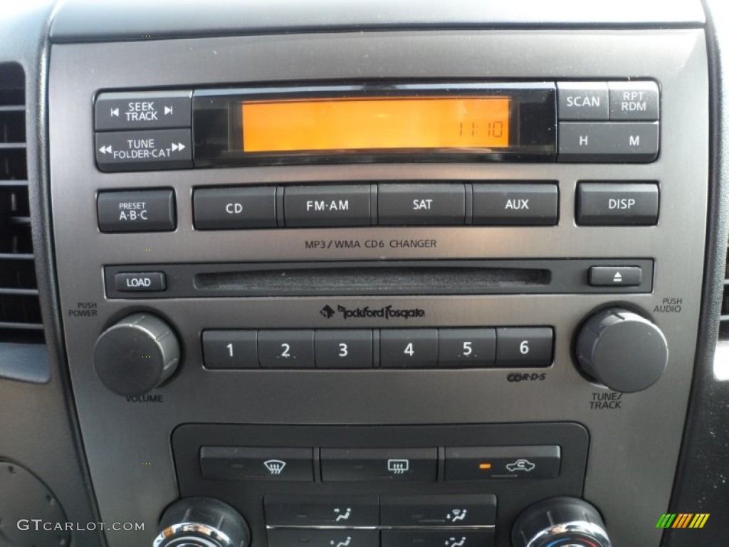 2009 Nissan Titan SE King Cab Audio System Photo #60619499
