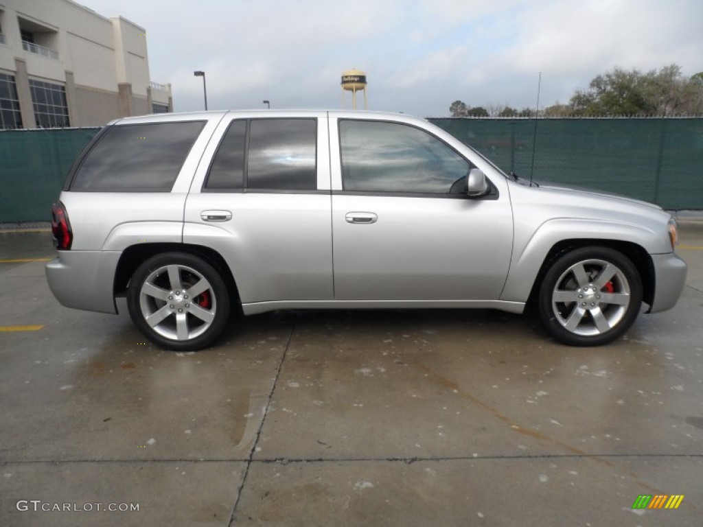 Silverstone Metallic 2008 Chevrolet TrailBlazer SS Exterior Photo #60619778