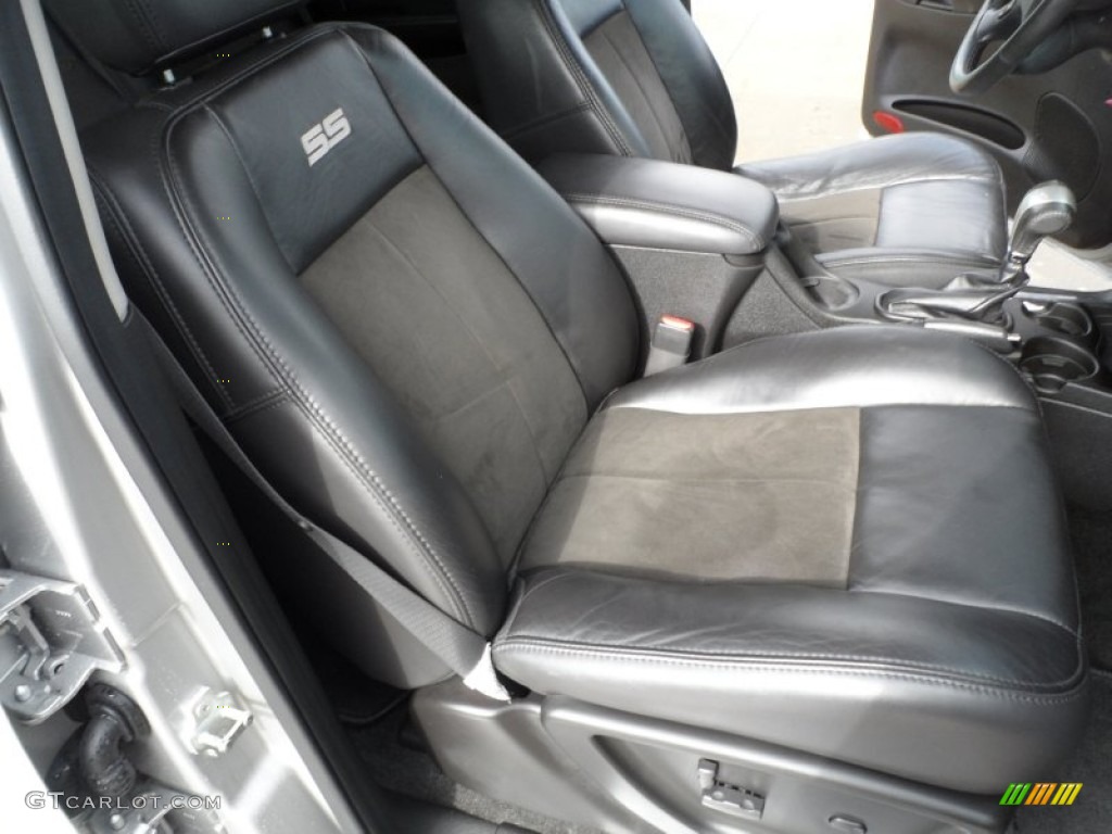 Ebony Interior 2008 Chevrolet TrailBlazer SS Photo #60619907