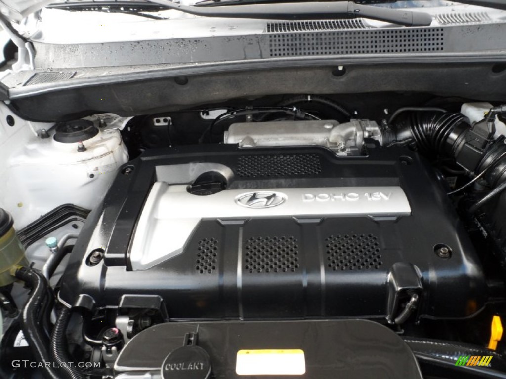 2007 Hyundai Tucson GLS 2.0 Liter DOHC 16V VVT 4 Cylinder Engine Photo #60620193