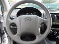 Gray 2007 Hyundai Tucson GLS Steering Wheel