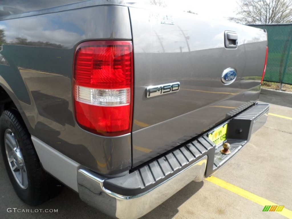 2005 F150 XLT SuperCrew - Dark Shadow Grey Metallic / Medium Flint/Dark Flint Grey photo #16