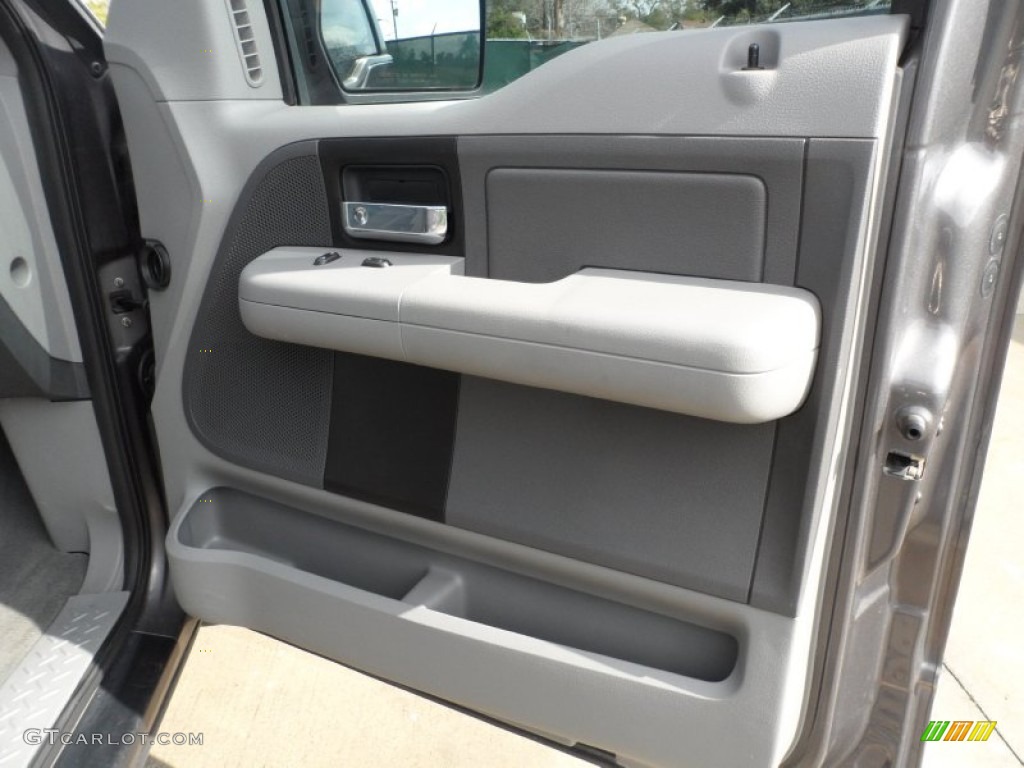 2005 F150 XLT SuperCrew - Dark Shadow Grey Metallic / Medium Flint/Dark Flint Grey photo #18