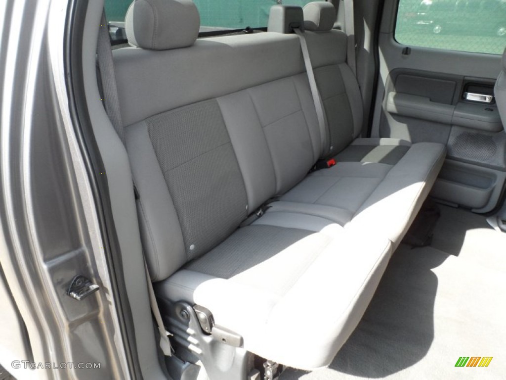 2005 F150 XLT SuperCrew - Dark Shadow Grey Metallic / Medium Flint/Dark Flint Grey photo #22