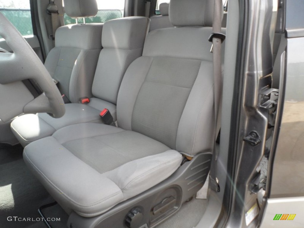 2005 F150 XLT SuperCrew - Dark Shadow Grey Metallic / Medium Flint/Dark Flint Grey photo #27