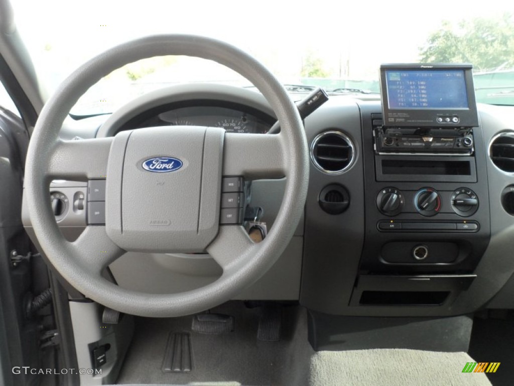 2005 F150 XLT SuperCrew - Dark Shadow Grey Metallic / Medium Flint/Dark Flint Grey photo #30