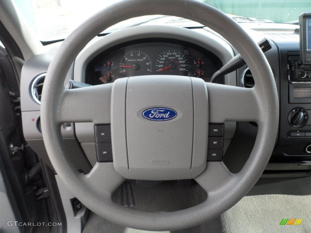 2005 F150 XLT SuperCrew - Dark Shadow Grey Metallic / Medium Flint/Dark Flint Grey photo #34