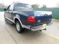 2003 True Blue Metallic Ford F150 Lariat SuperCrew  photo #5