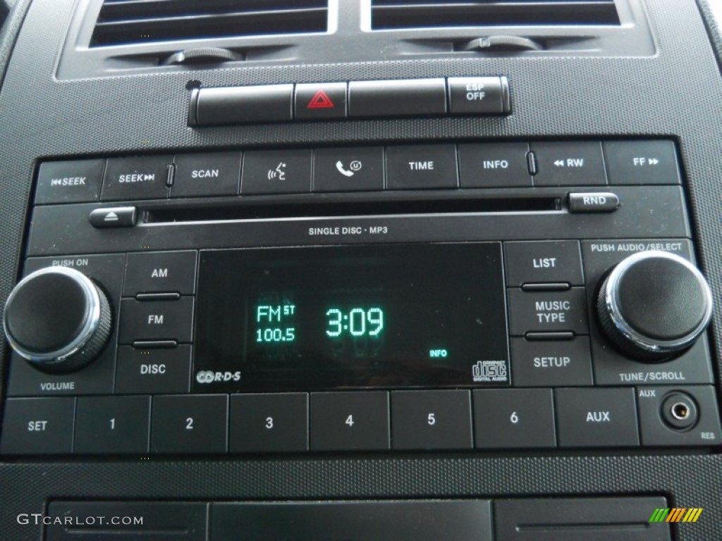 2008 Dodge Charger SE Audio System Photos
