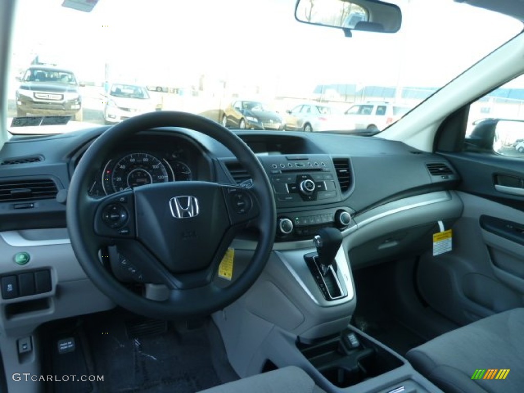 2012 CR-V LX 4WD - Twilight Blue Metallic / Gray photo #12