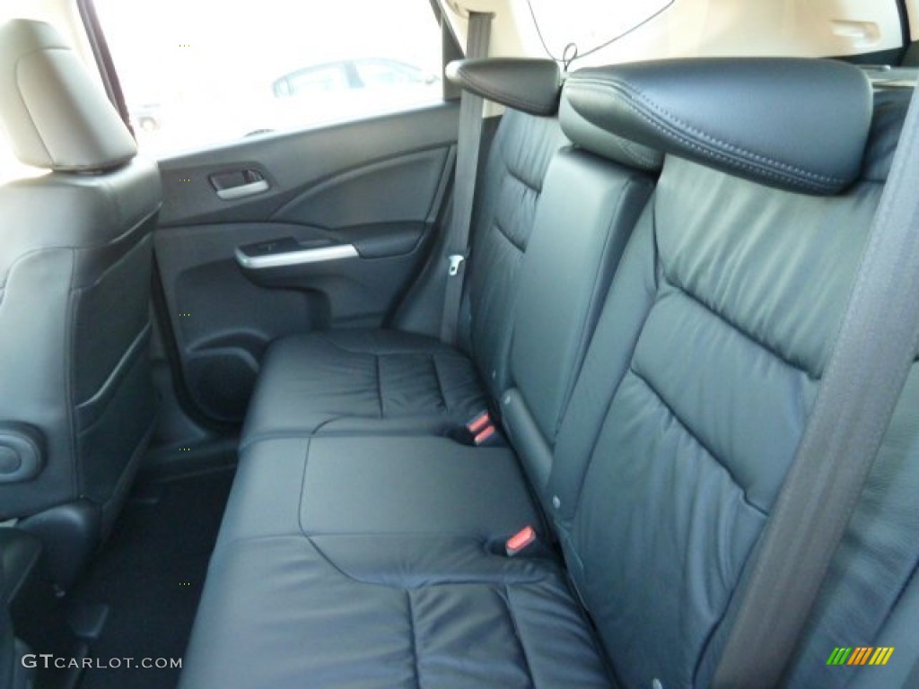 Black Interior 2012 Honda CR-V EX-L 4WD Photo #60621611