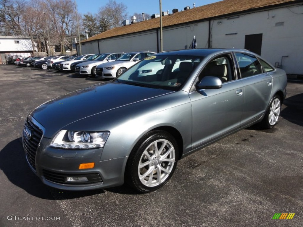 Condor Grey Metallic 2009 Audi A6 3.0T quattro Sedan Exterior Photo #60622490
