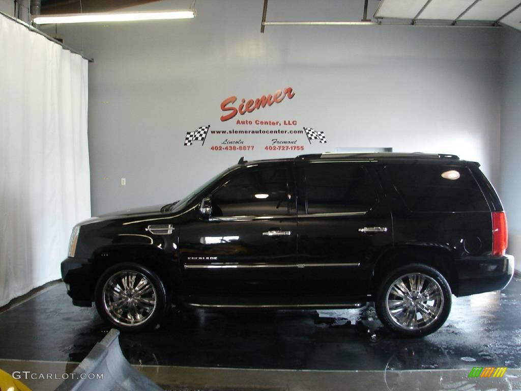 2007 Escalade AWD - Black Raven / Ebony/Ebony photo #1