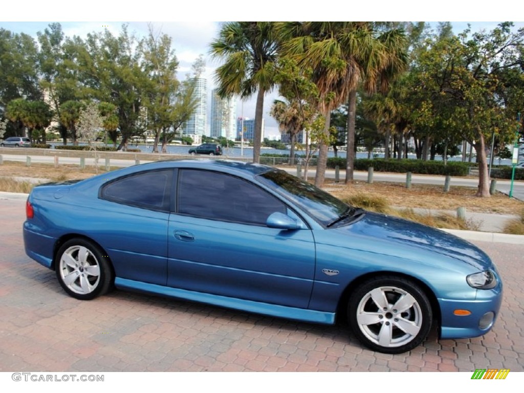 2004 GTO Coupe - Barbados Blue Metallic / Black photo #9