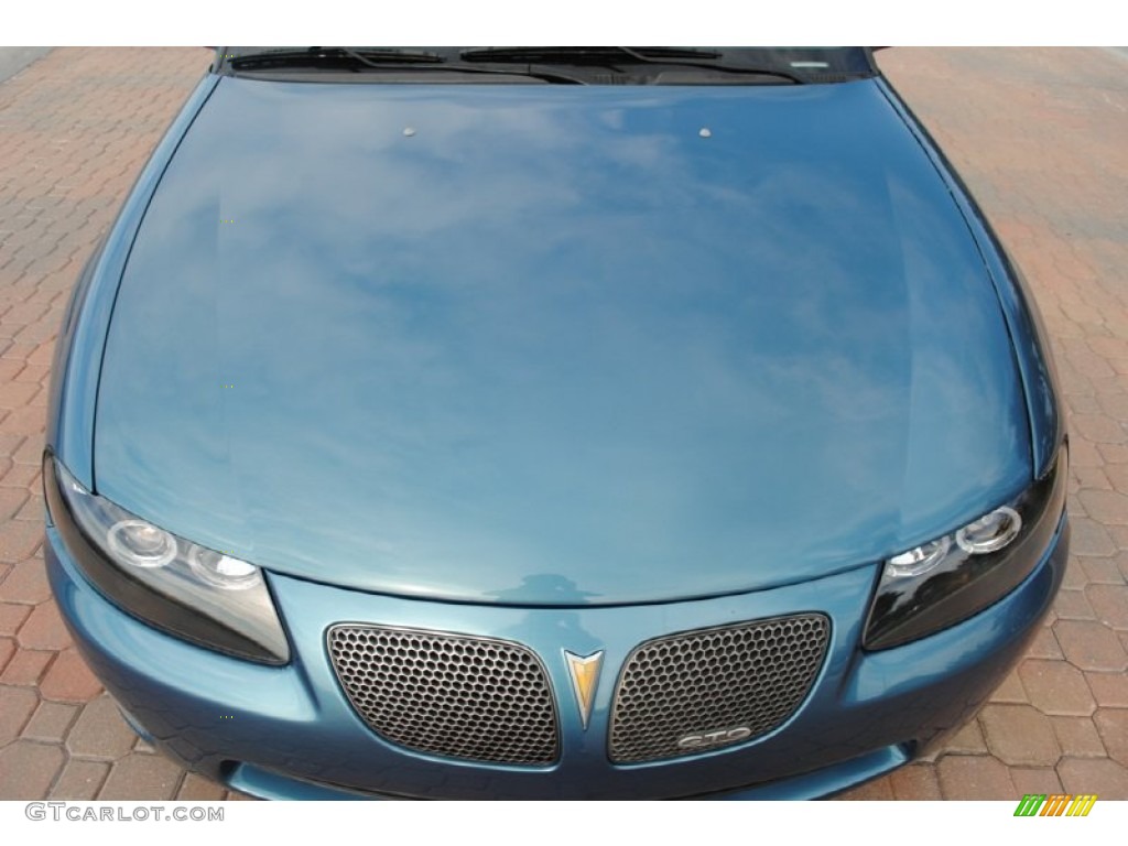 2004 GTO Coupe - Barbados Blue Metallic / Black photo #12