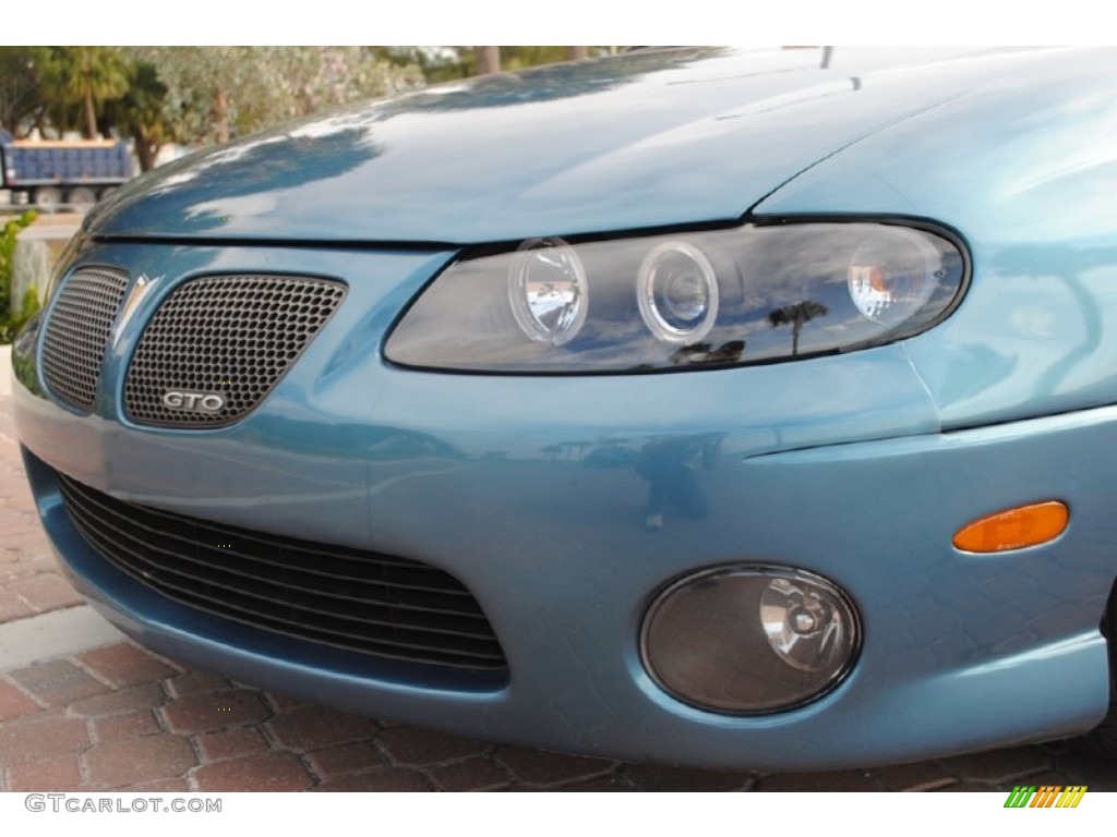 2004 GTO Coupe - Barbados Blue Metallic / Black photo #18