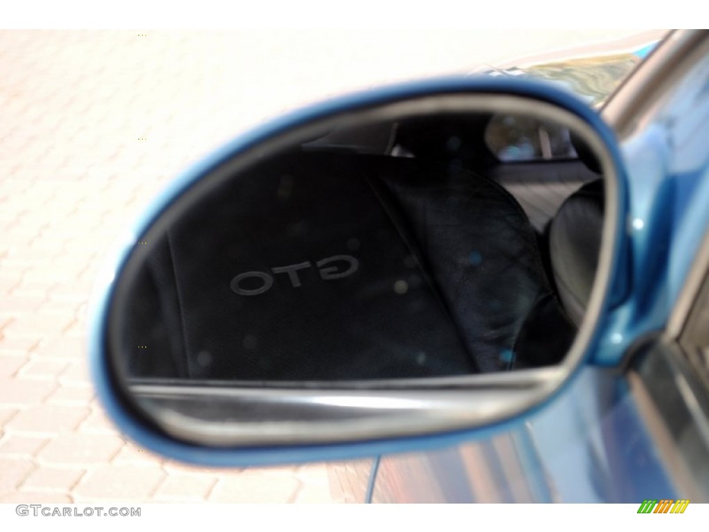 2004 GTO Coupe - Barbados Blue Metallic / Black photo #31