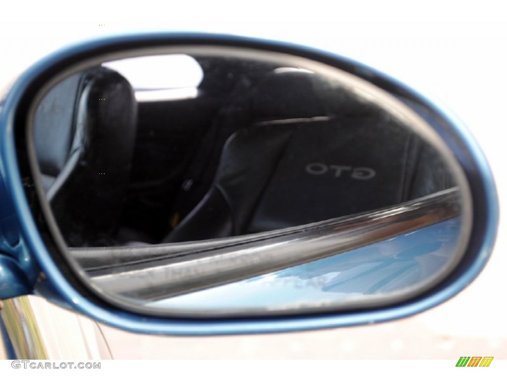 2004 GTO Coupe - Barbados Blue Metallic / Black photo #32